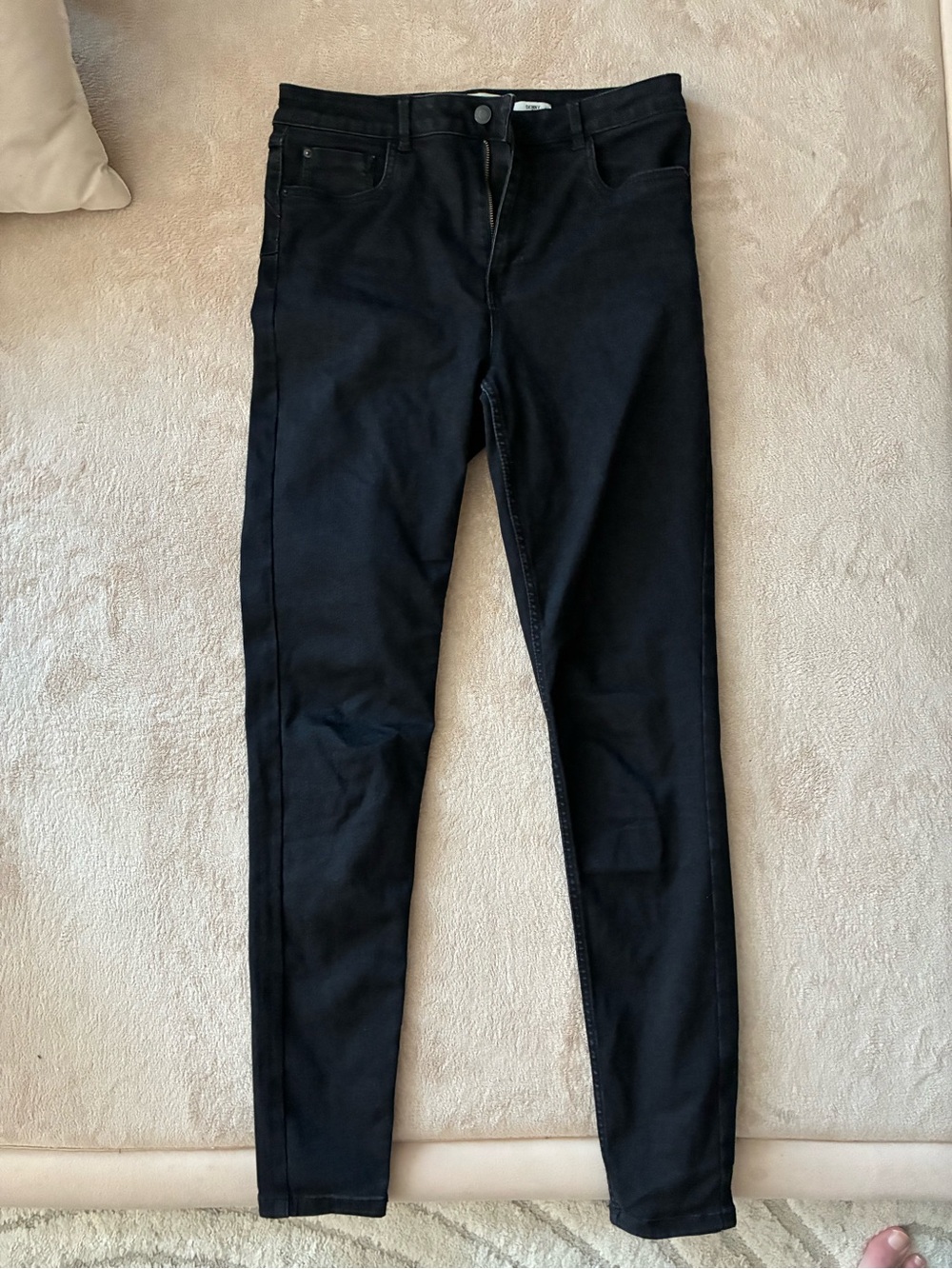 New Look Tall Lift & Shape Skinny Jeans in Black